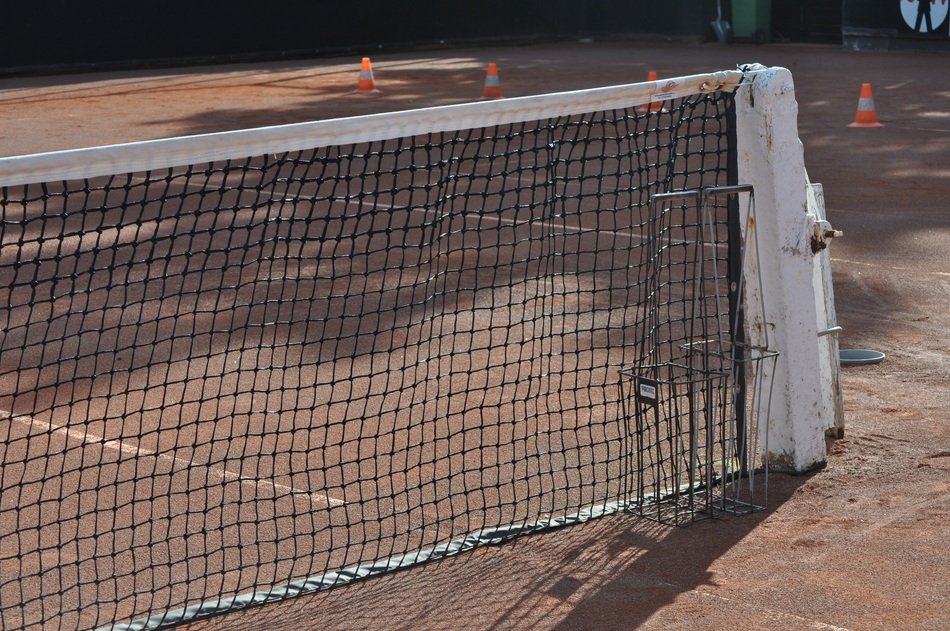 Tennis Court Sportive Background