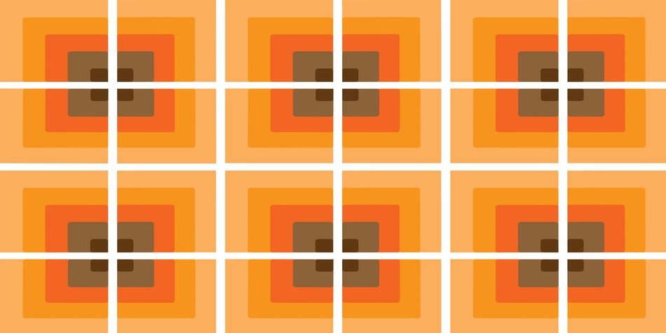 Retro Design 70'S Vintage