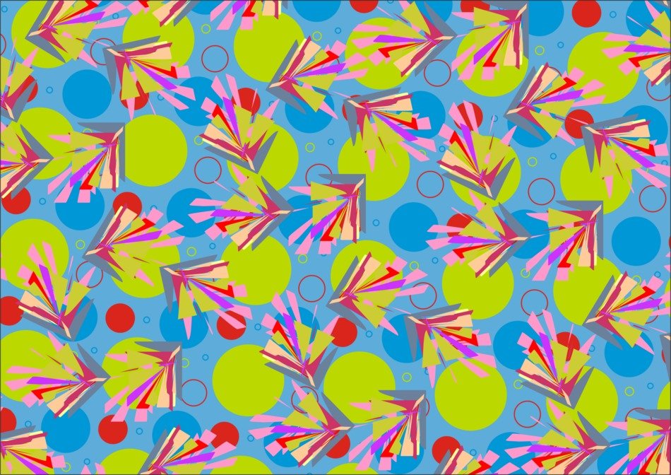 Arabesque Carnival Digital Paper