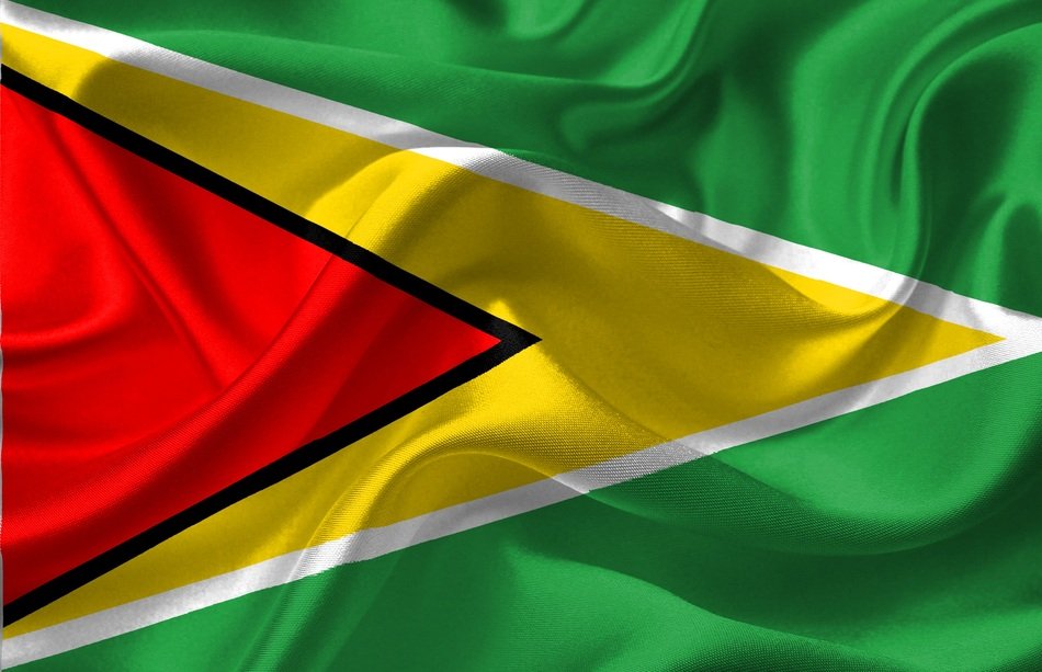 Flag Guyana America Wallpaper