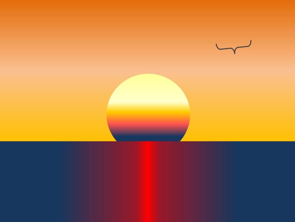 Sunset Sun Sunset Background