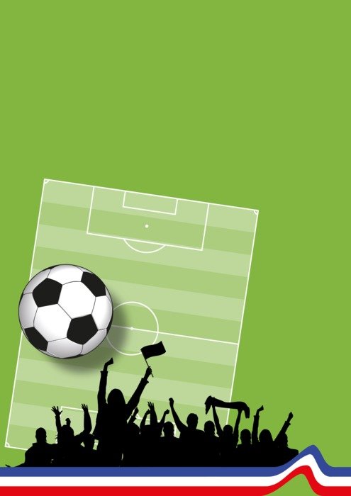 Football France Background Rush