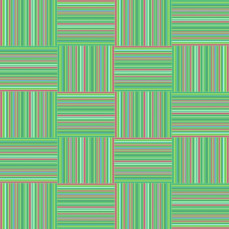 Geometric Pinstripes Shapes Hues