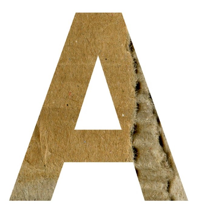 A Alphabet Letter Text