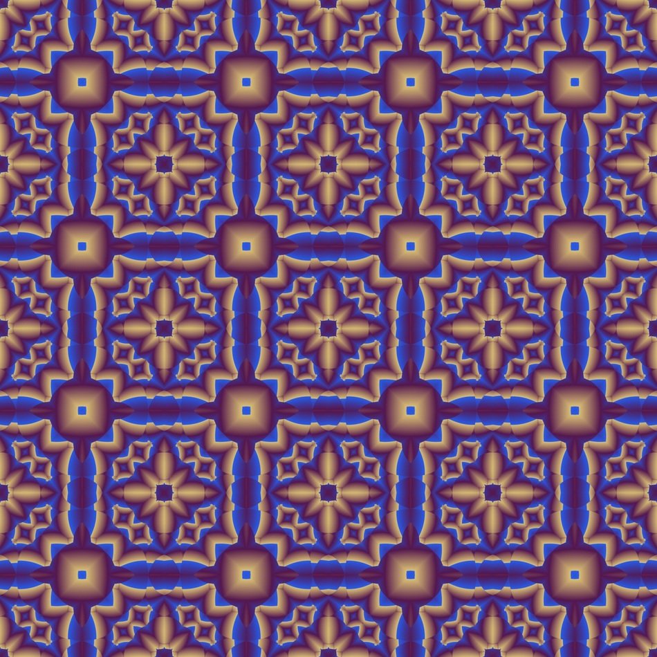 Psychedelic Pattern Colorful