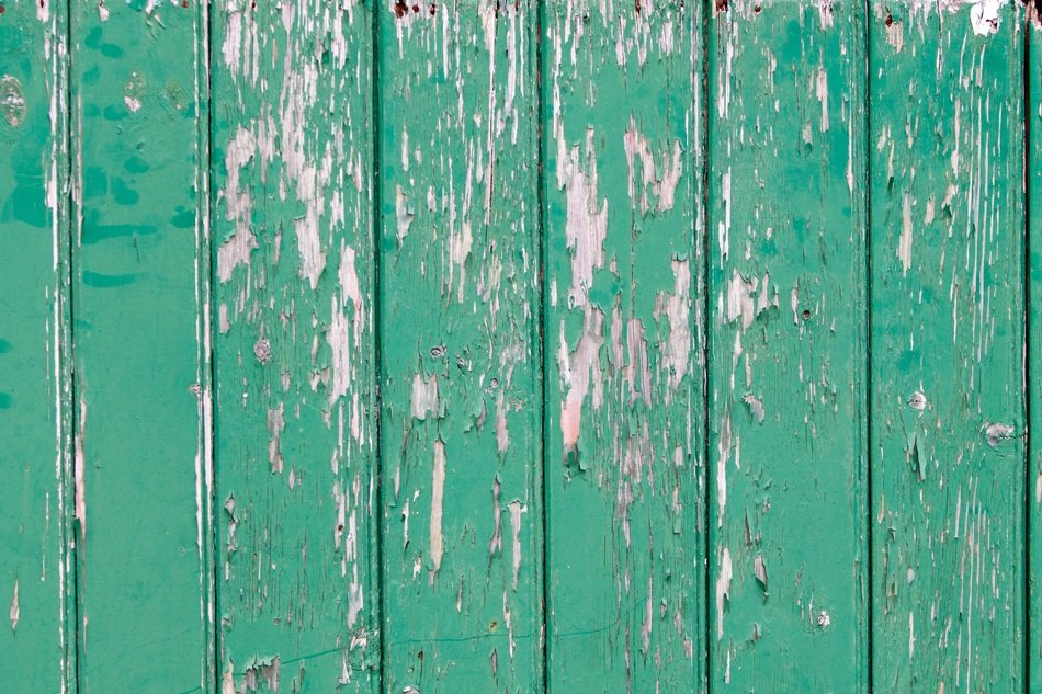 Peeling Paint Green Background