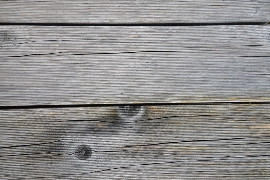 Close-up of the wood texture on boards