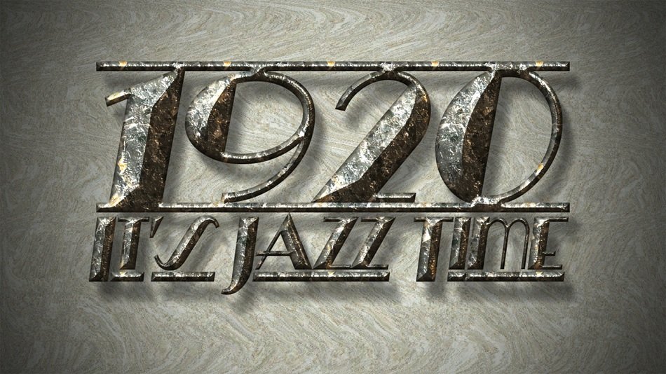 Graphic Design Jazz 1920 Vintage