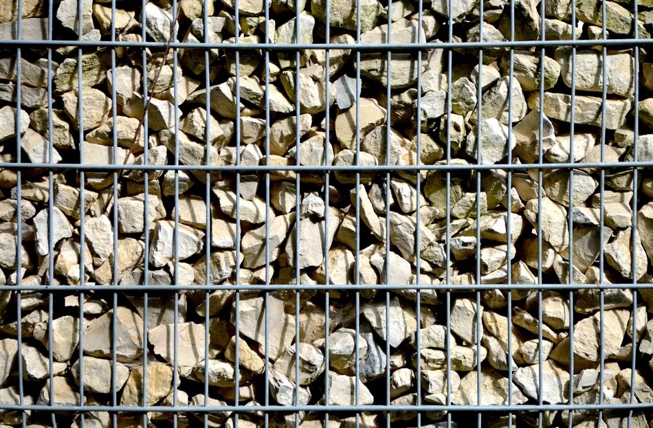 Gabionen Wall Stone Wall