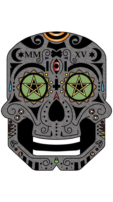 Skull Wallpaper Color