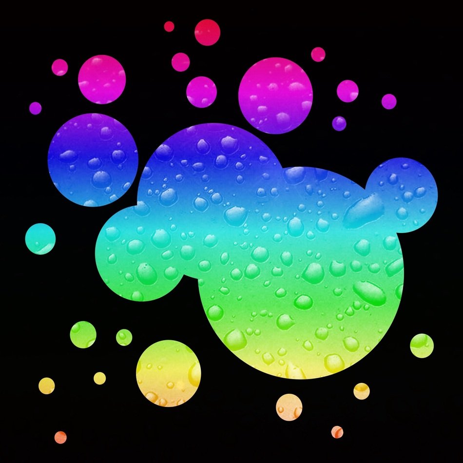 Duck Rainbow Colors Kids Funny