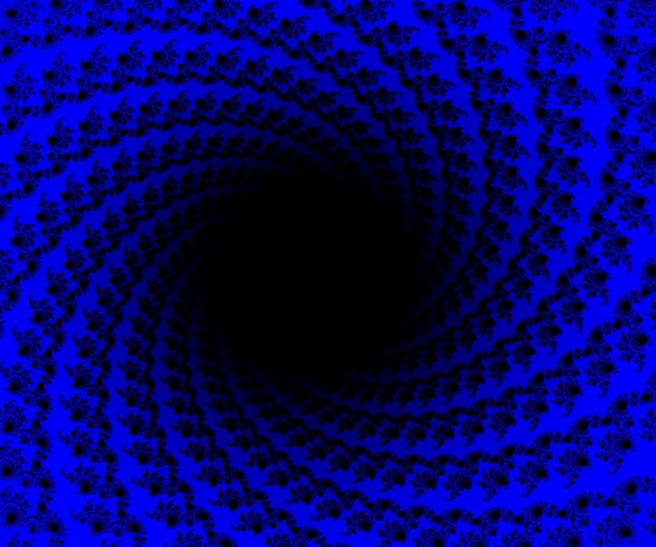 Black Hole Black Hole Blue Art