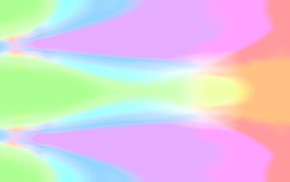 background with delicate color touches