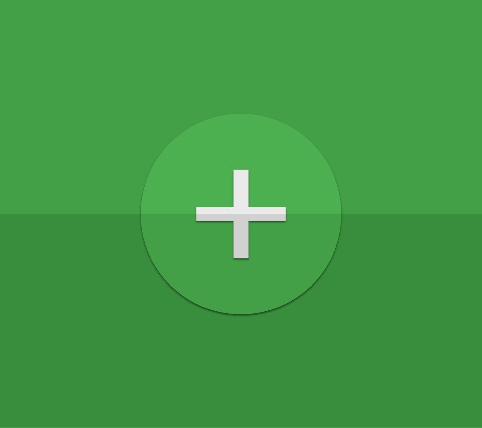 white cross on the green background