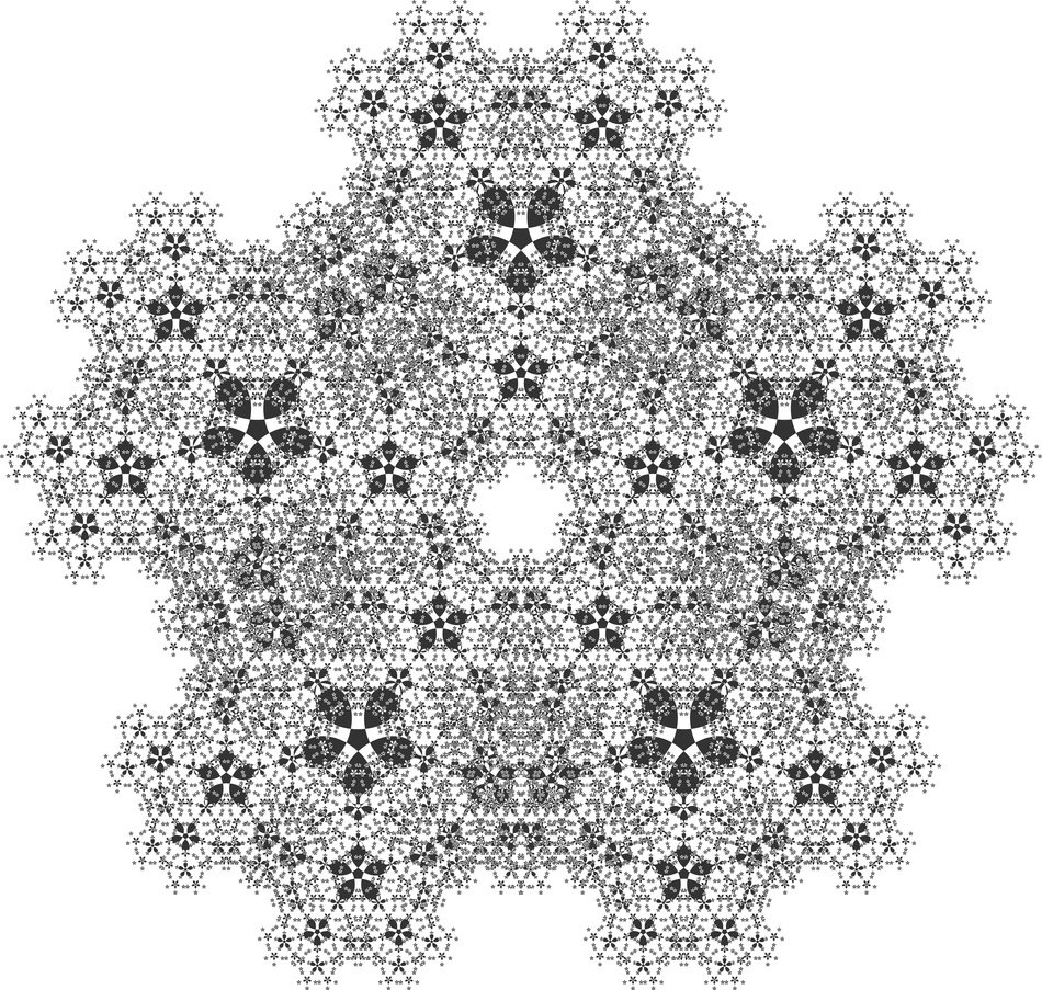 Fractal Background Foreground