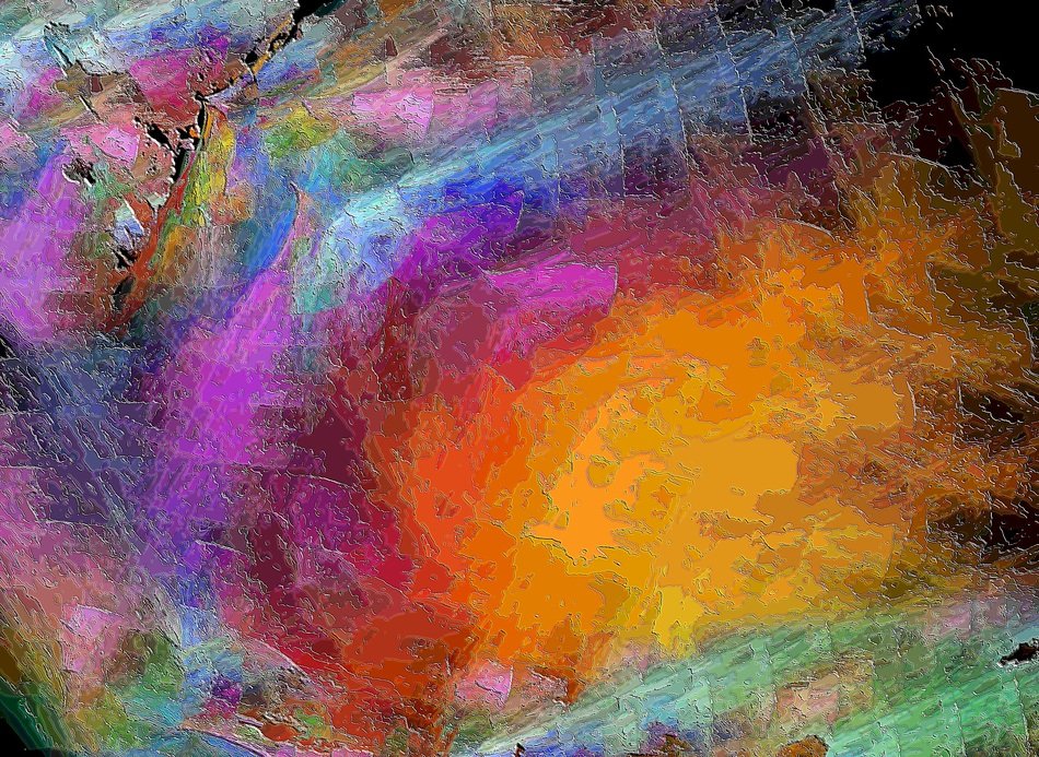 wallpaper with abstract artwork