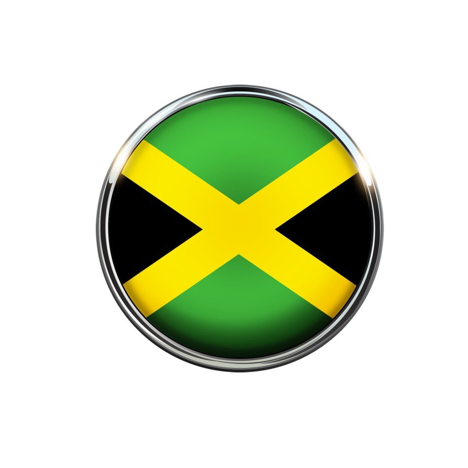 Jamaica Flag Circle America