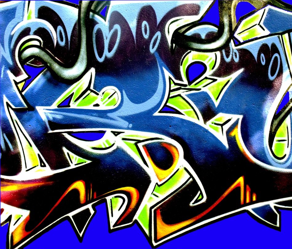 Grafitti Wandmgrafitti Mural