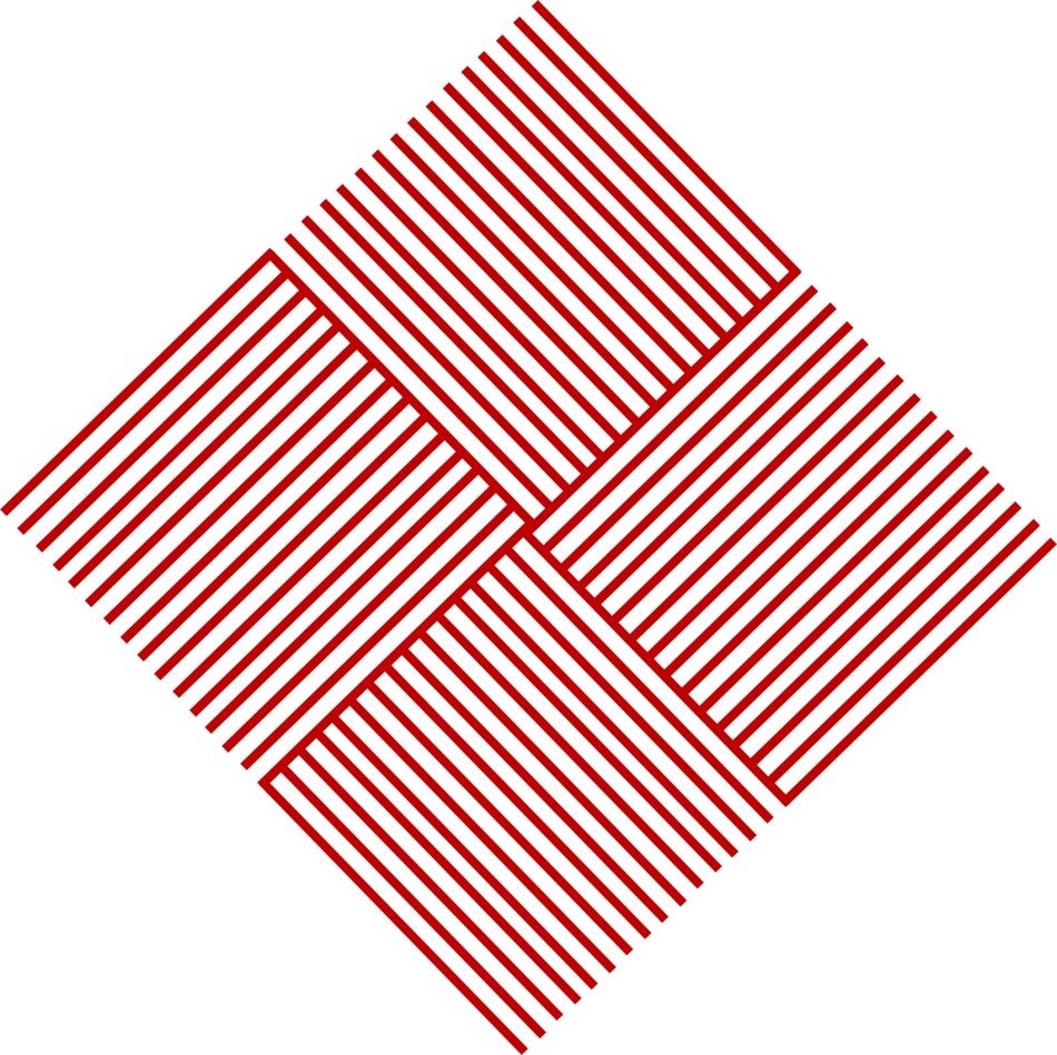 Geometric Lines Stripes Burgundy