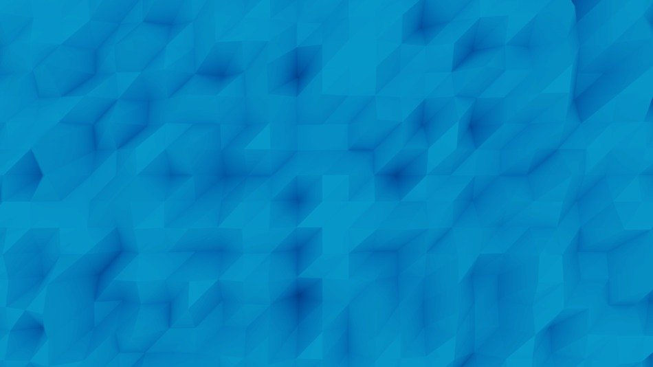 Polygon 3D Art Blue Background