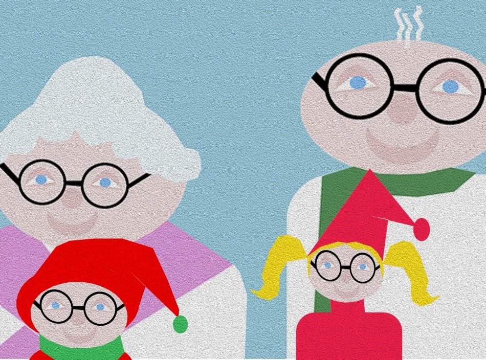 Grandparents Texture Grandmother