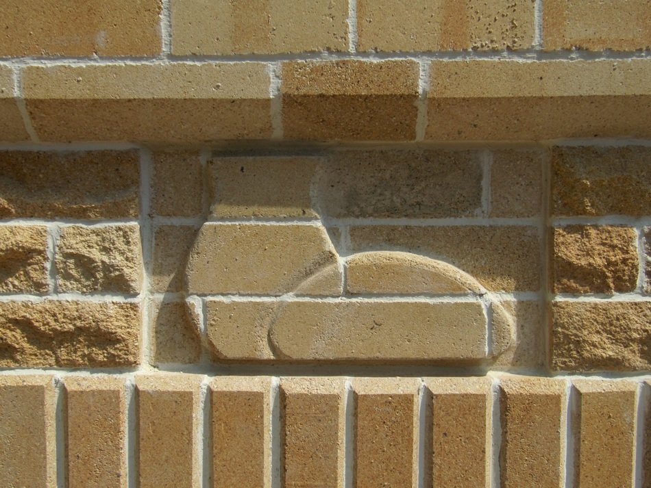 Brick Furnace Fire Wall Pattern