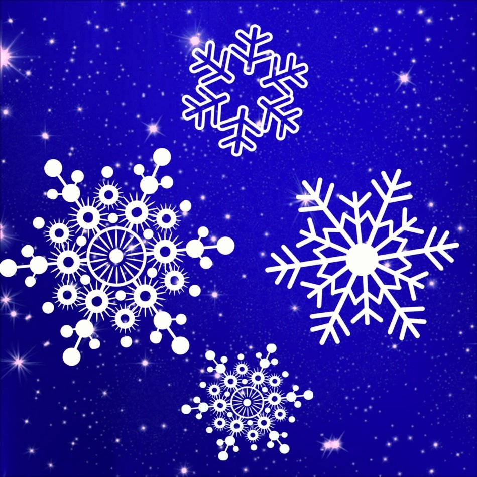 Snowflakes Flake Snow Cold