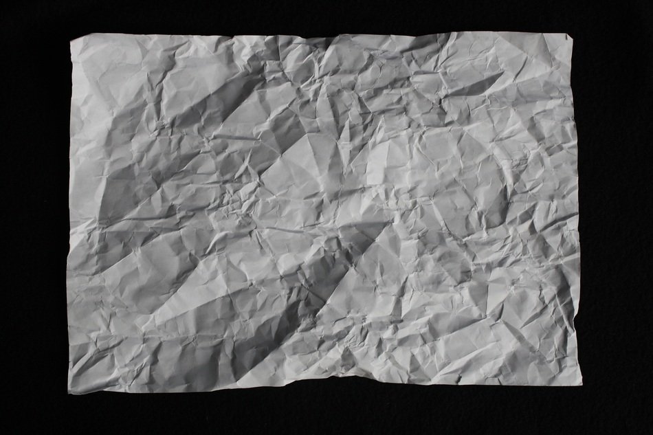 Crumpled Paper Paper Crinkled