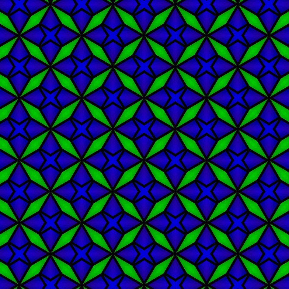 Blue Green Pattern Background