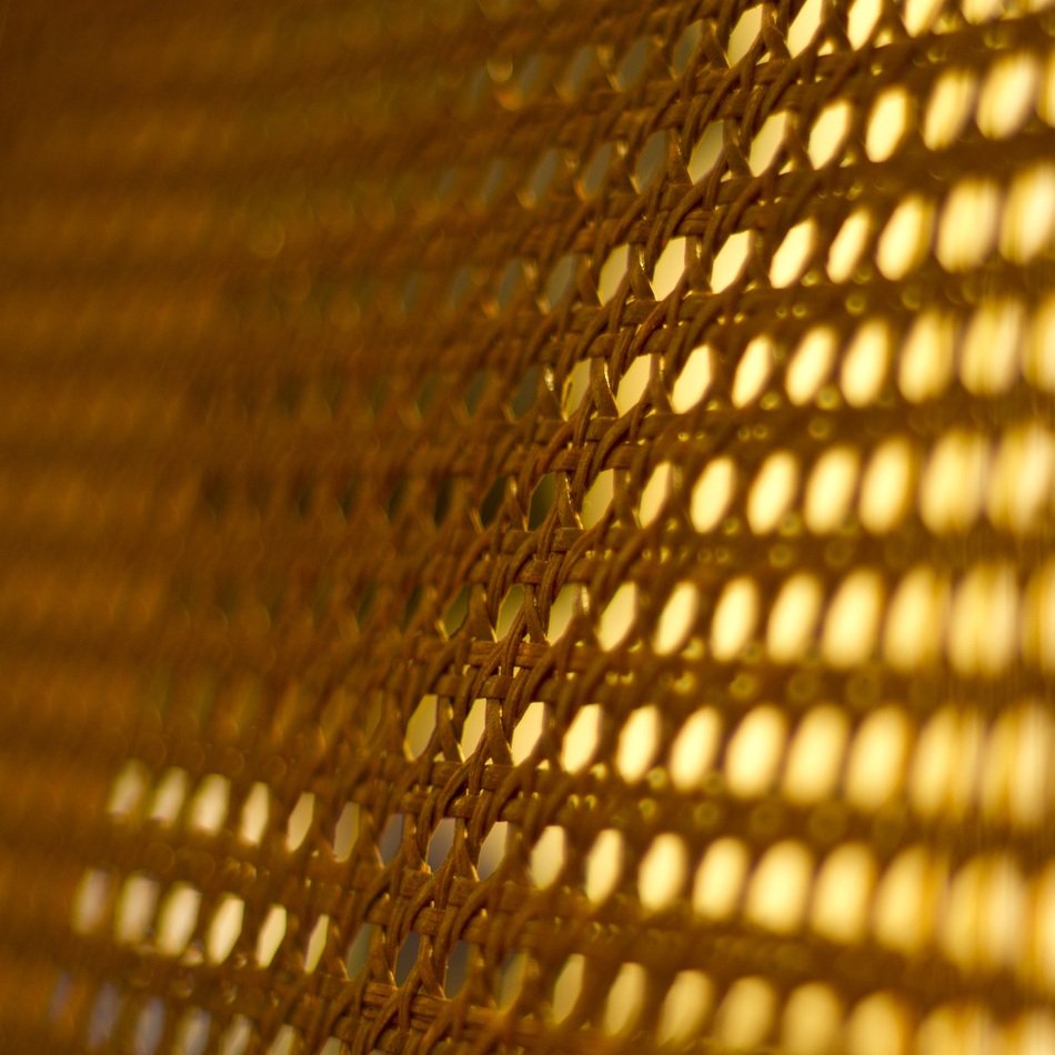 Wicker Chair Background Wood