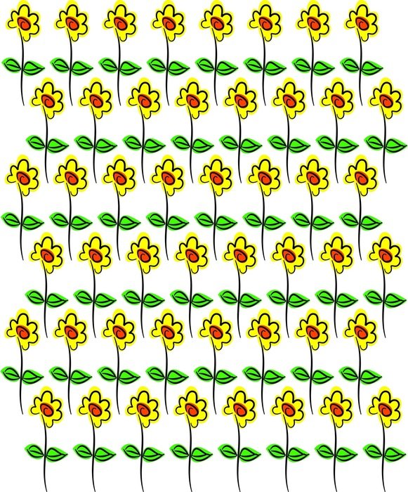 wallpaper with botanical pattern