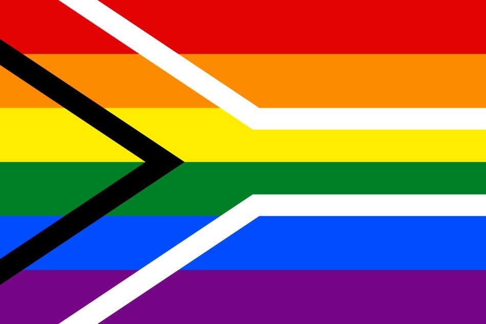 Rainbow Flag South Africa Symbol