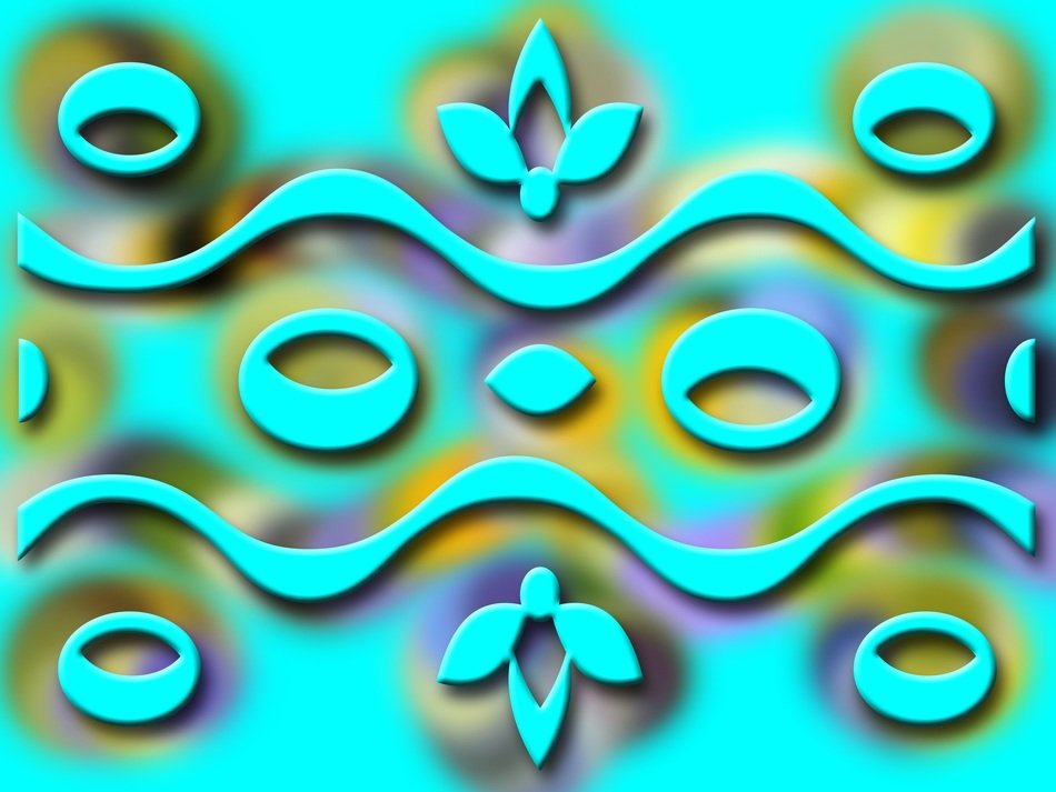 Background Braid Fantasy Blue