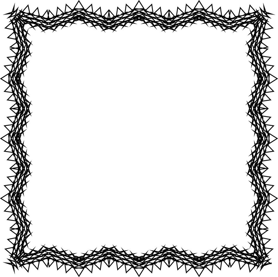 white background with border