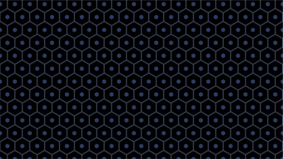 Hexagon Pattern Wallpaper Blue