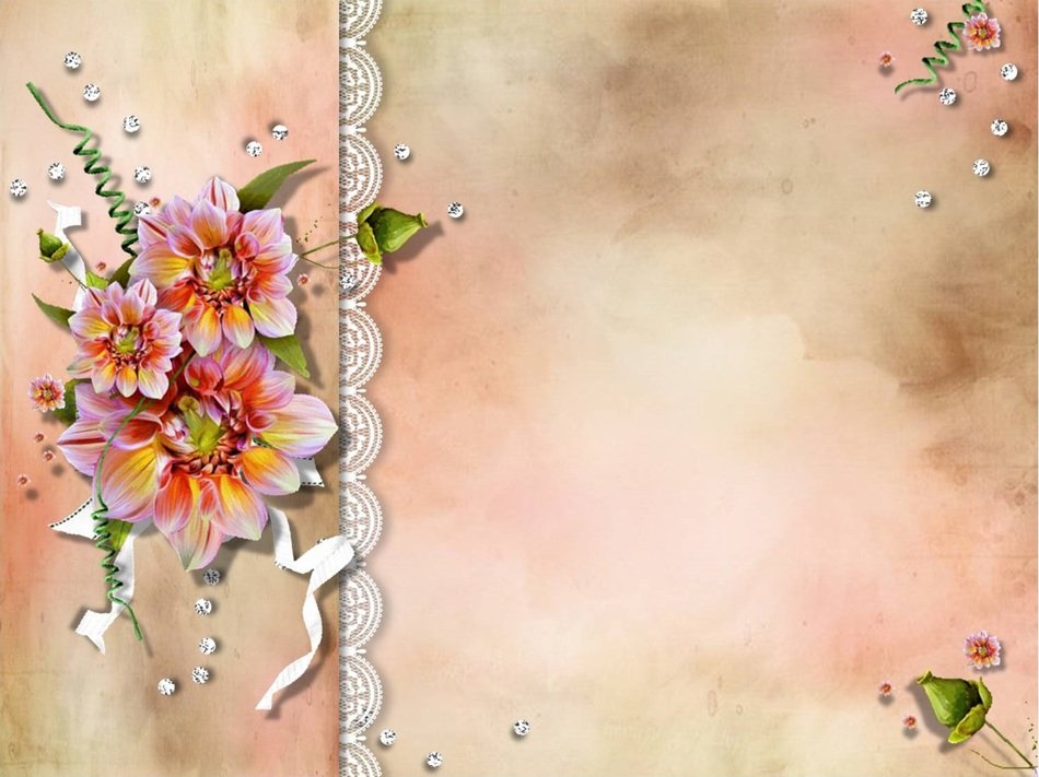 marble cover of the book with pictures of flowers