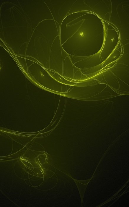 yellow ractal abstract background