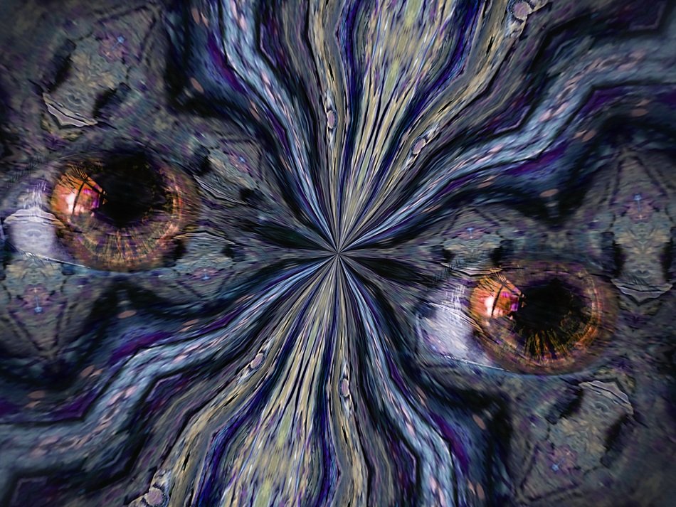 Abstract Background Art Eyes