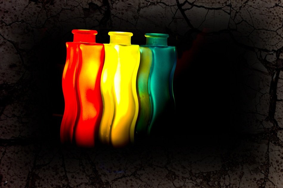 Vases Colorful Decoration Color