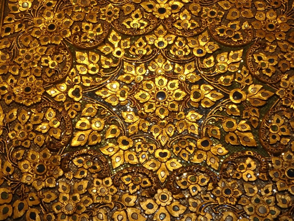 Gold Mosaic Pattern