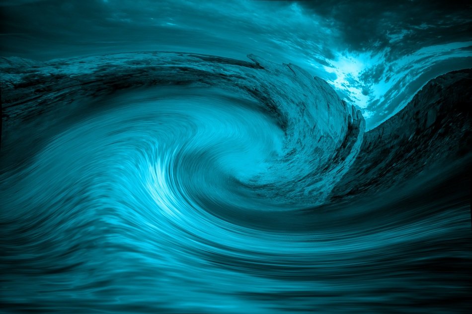 Water Wave Sea Wet Inject