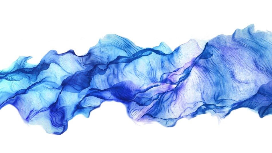 Texture Matte Blue Wave