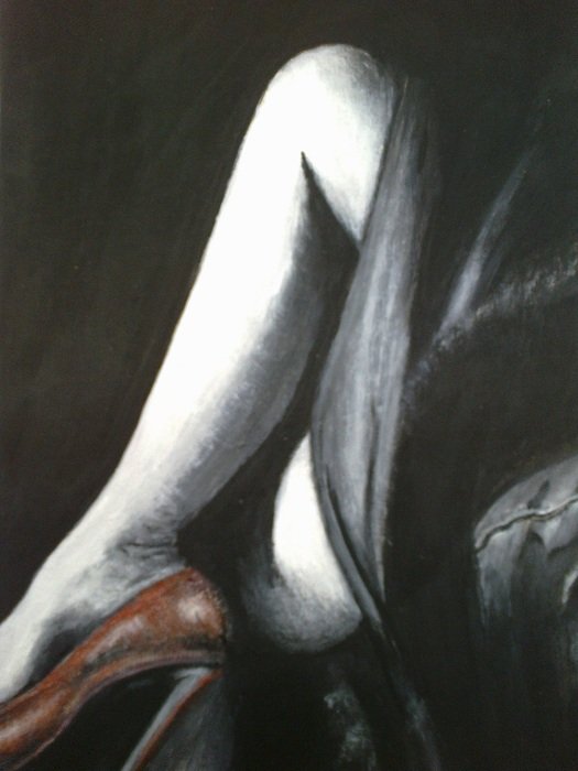 Leg Women The Red Shoe