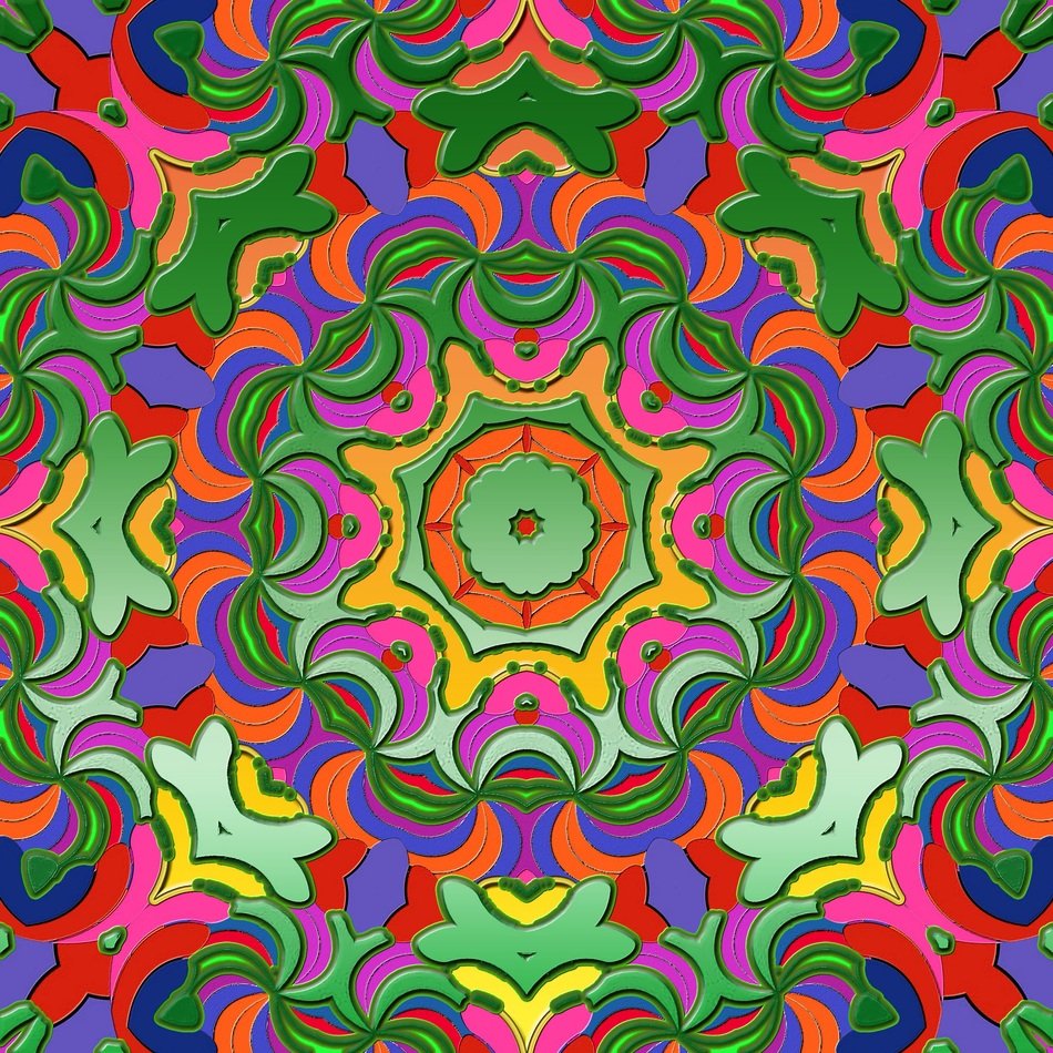 iridescent ornamental background