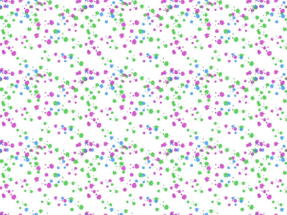 Pattern Confetti Background