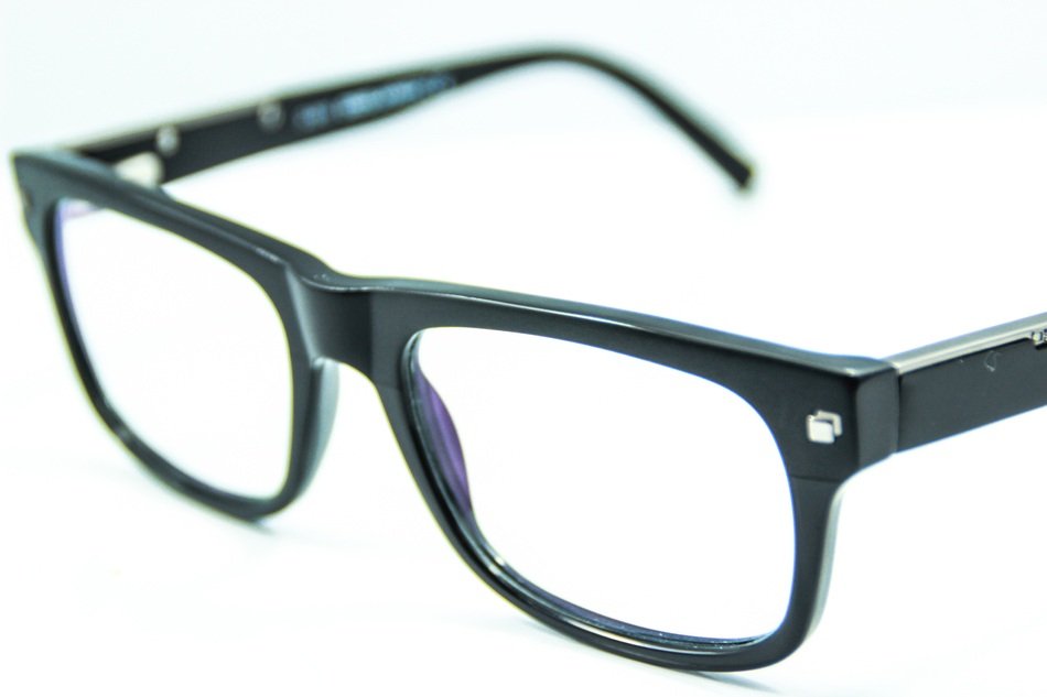 Bezel Seen Eyeglasses White