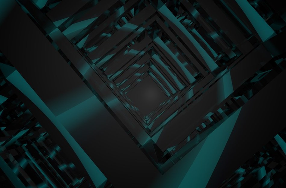 Wallpaper Structure Hexahedron