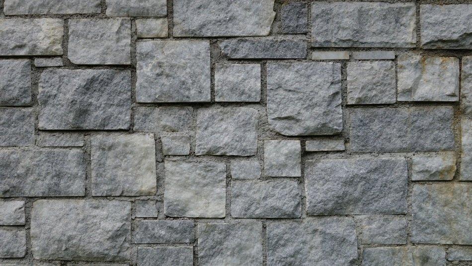 Stone Wall Wall Rectangular