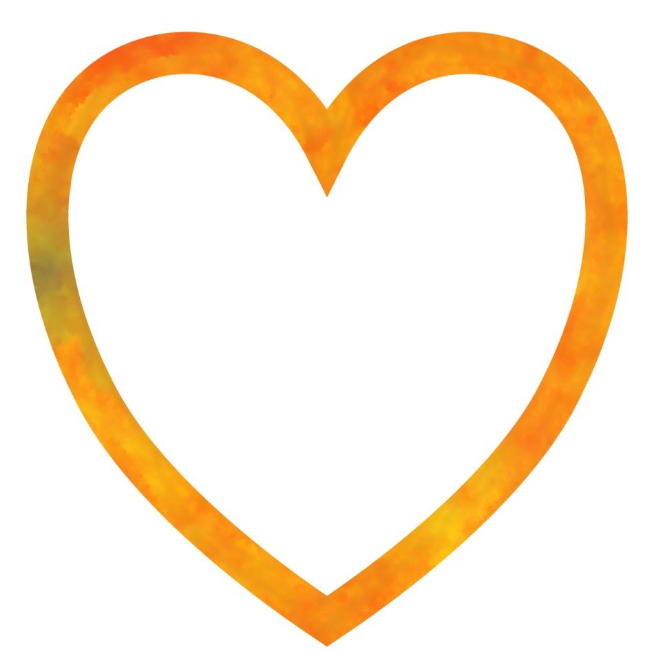 Heart Cartoon Painted Digital