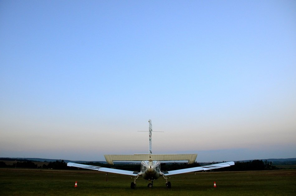 Flying Sky Twilight Background